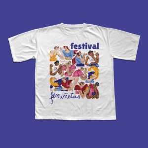 camisetas sueltas festival