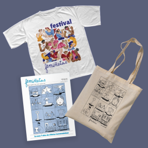 Combo x 3: periódico + camiseta + tote bag